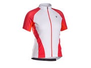 BONTRAGER Race Short Sleeve Women's Jersey M White/Persimmon  click to zoom image