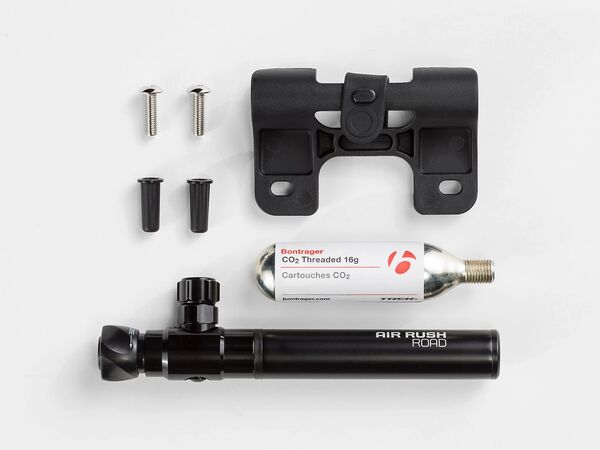 BONTRAGER Air Rush Road Mini Pump and CO2 Inflator click to zoom image