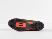 BONTRAGER Foray Mountain Bike Shoes - Olive Grey/Radioactive Orange click to zoom image