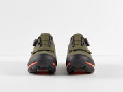 BONTRAGER Foray Mountain Bike Shoes - Olive Grey/Radioactive Orange click to zoom image