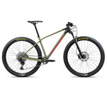 ORBEA Alma M50 Sizes: S, M, L, XL; Colour: Matte Savage Green/Bright Red;  click to zoom image