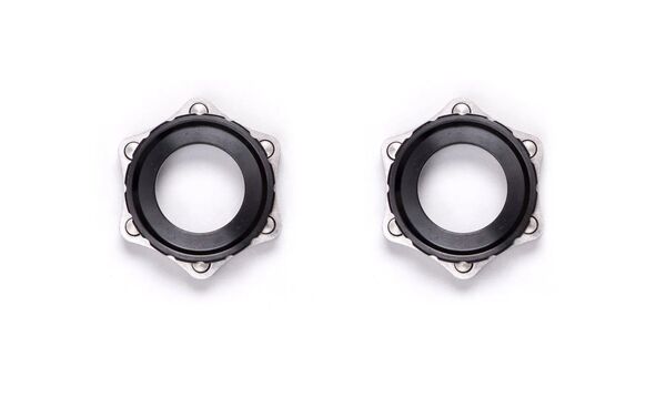 HUNT 6-Bolt Rotor Adapters - Pair click to zoom image