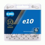 KMC e10 eBike Series Silver 10 Speed Chain
