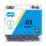 KMC B1 Wide Black 1/8" Single Speed Chain