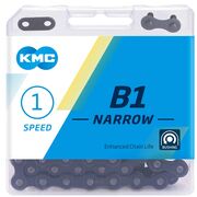 KMC B1 Narrow Black 3/32" Single Speed Chain