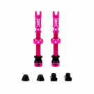 JUICE LUBES Tubeless Valves 48mm Pink  click to zoom image