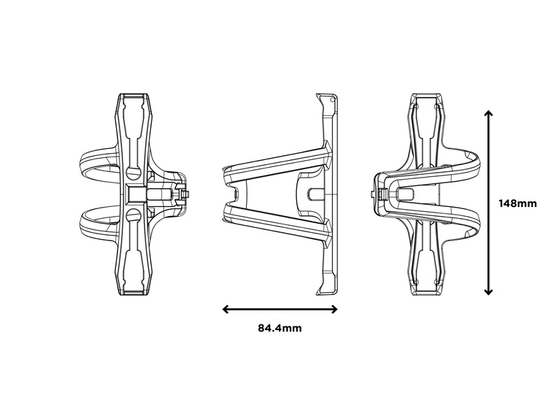 Restrap Side Entry Cage dimensions
