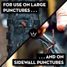 PEATY'S Holeshot Tubeless Puncture Plugger Kit click to zoom image