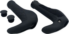 M-PART Ergonomic Comfort Handlebar Grips with Bar Ends