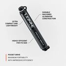 LEZYNE Pocket Drive HP Mini Pump click to zoom image