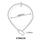 ZEFAL K-Traz C6 Key Cable Lock click to zoom image