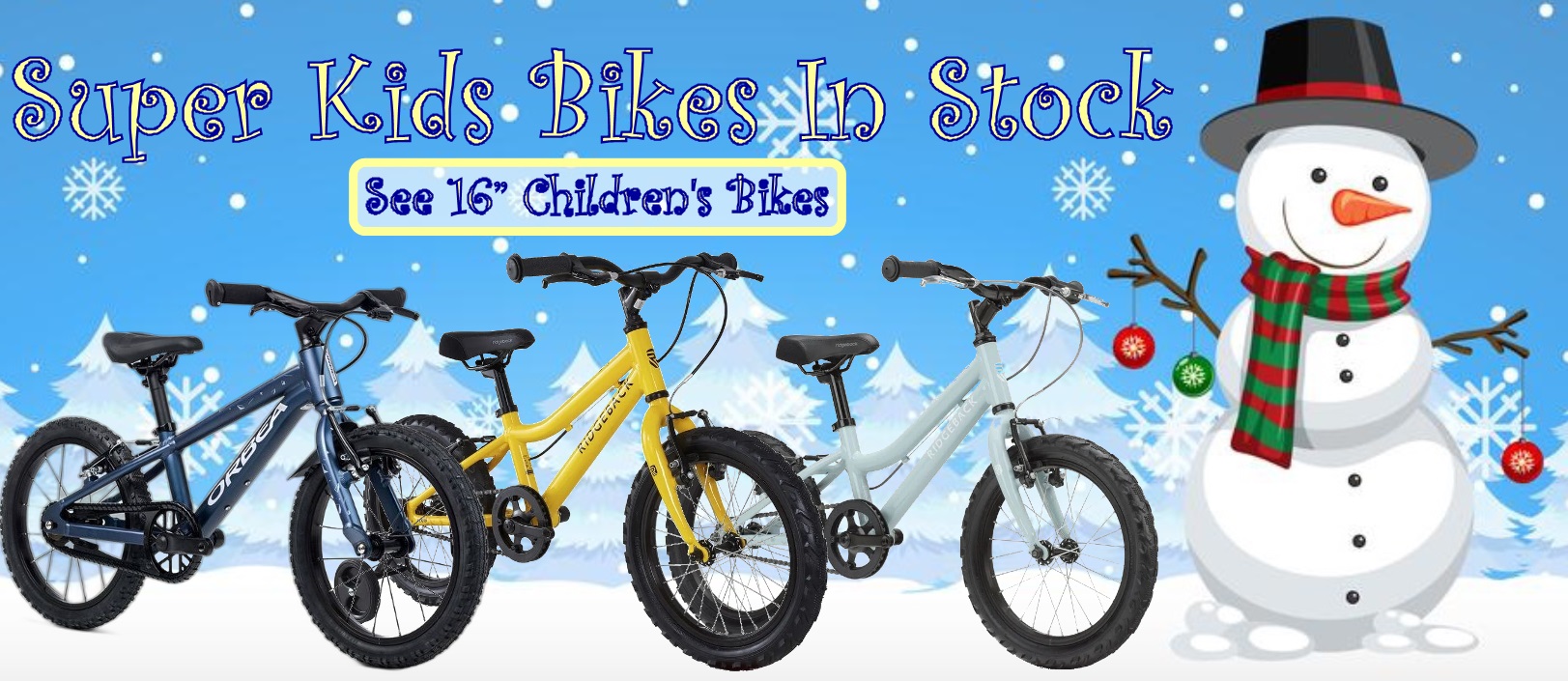 16inch Kids Bikes